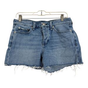 Rag and Bone Dre Low Rise Short Women’s Size 26 Cut Offs Blue Denim